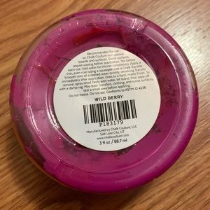 Chalk Couture Chalkology Paste Wild Berry Never Used